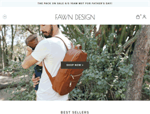 Tablet Screenshot of fawndesign.com